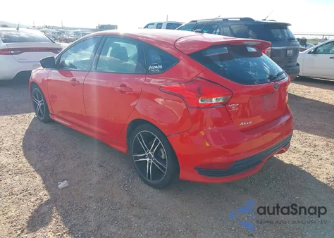 2017 Ford Focus St из США, поврежденный, VIN 1FADP3L98HL257626